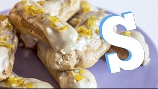 How To Make Caramel Eclairs Recipe  Homemade by SORTED [upl. by Ferino]