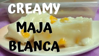 How to cook creamy Maja Blanca  Mets Kitchen [upl. by Alburga]