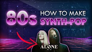 How to make 80S SYNTHWAVE POP  FL Studio [upl. by Steele]