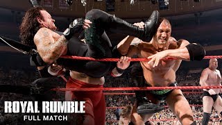 FULL MATCH  2008 Royal Rumble Match Royal Rumble 2008 [upl. by Rothberg440]