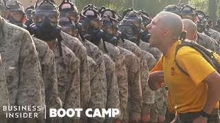 Why Marines Train Inside A Tear Gas Chamber In Boot Camp [upl. by Samot211]