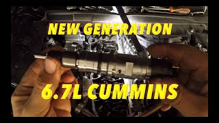 Injector Replacement On CUMMINS 67 RAM Trucks [upl. by Yderf]