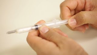 How to Inject Insulin with a Syringe [upl. by Nagrom]