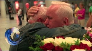 Twins reunited after 70 years apart  BBC News [upl. by Adnic]