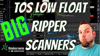 THINKORSWIM SCANNERS AND SCANNER SETTINGS FOR DAY TRADING [upl. by Paten187]