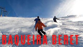 Estación de BAQUEIRA BERET con Mucha NIEVE [upl. by Carlyn]