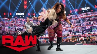 Alexa Bliss vs Nia Jax Raw June 14 2021 [upl. by Allehs]