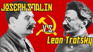 Stalin vs Trotsky In Under 128 Seconds [upl. by Nuhs]