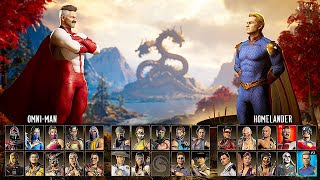 MK1 Homelander Vs OmniMan  Mortal Kombat 1 Gameplay [upl. by Norbert]