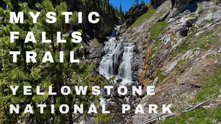 MYSTIC FALLS TRAIL at YELLOWSTONE NATIONAL PARK  Yellowstone Waterfalls  Biscuit Basin [upl. by Eladnor]