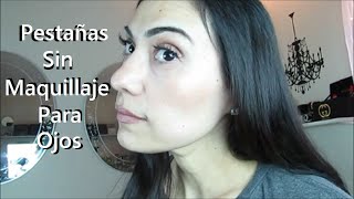 Como Aplicar Pestañas Postizas Sin Delineador  Tutorial [upl. by Mccafferty]