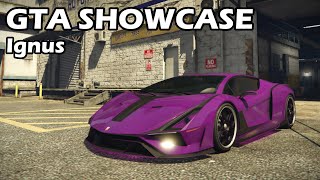 GTA 5 Ignus Showcase  Pegassi Supers Class Car Overview amp Modifications [upl. by Flavia]