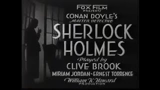 Sherlock Holmes 1932 with Clive Brook [upl. by Hose]