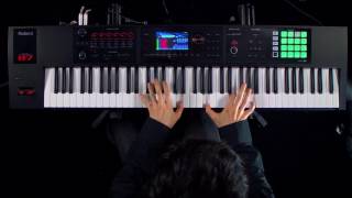 Roland FA06FA07FA08 Music Workstation Performance [upl. by Koressa]