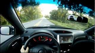 2011 Subaru WRX STI Sedan  WINDING ROAD Quick Drive [upl. by Neufer862]