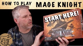 Mage Knight  How To Play  1 Start Here [upl. by Farrica410]