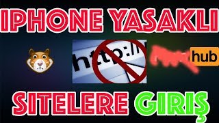 Iphone Yasaklı Sitelere Giriş [upl. by Oric271]