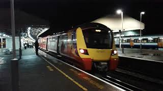 Trains at Clapham Junction 161217 [upl. by Ros]