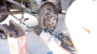 Nissan Hand Brake Adjustment POLISH STYLE [upl. by Jarita]