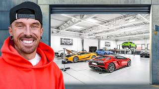 I BUILT MY DREAM SUPERCAR WORKSHOP [upl. by Atnaloj249]