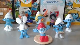 Coleção Smurfs 2 mc lanche feliz Agosto 2013 [upl. by Etnovaj]