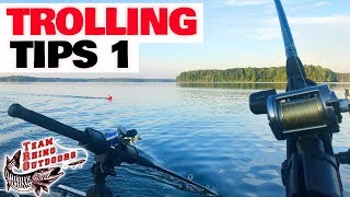 Musky Fishing Basics  Trolling Tips 1 [upl. by Arikahs]