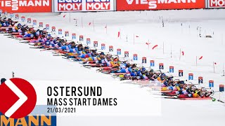 MASS START DAMES  OSTERSUND 2021 [upl. by Eidod]