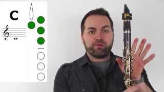 Clarinet  The 5Note Scale C D E F G [upl. by Bradleigh465]