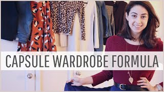 How To Put Together a Capsule Wardrobe For Beginners [upl. by Dnalyk502]