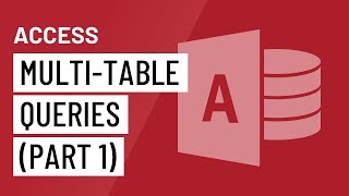 Access Multitable Queries Part 1 [upl. by Nnaeirrac]