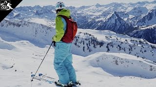 Skiing BaqueiraBeret  Spain [upl. by Llydnek721]