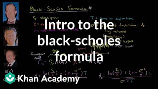 Introduction to the BlackScholes formula  Finance amp Capital Markets  Khan Academy [upl. by Pentha357]