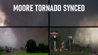 2013 Moore EF5 Tornado Synced [upl. by Lechar]