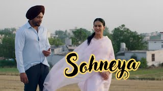 Sohneya Lyrics – Majhail  Sunidhi Chauhan [upl. by Eimilb]