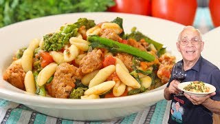 Pasta with Sausage and Broccoli Rabe [upl. by Elleinaj]