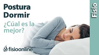 👍👍 Cuál es la mejor postura para dormir DUERME BIEN DESCANSA MEJOR [upl. by Perrine]