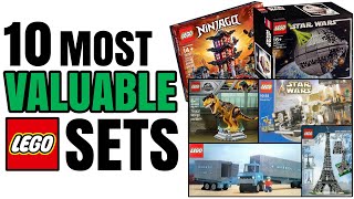 THE 10 MOST VALUABLE LEGO SETS 19492023 [upl. by Suinotna327]