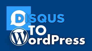 How To Add Disqus Comment System To WordPress [upl. by Grindlay]