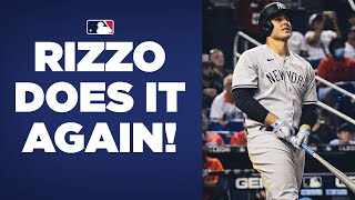 RIZZO GOES DEEP AGAIN for Yankees Anthony Rizzo hits home run in first two Yankee games [upl. by Klapp]