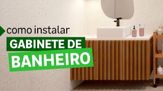 Como instalar gabinete de banheiro [upl. by Lottie976]