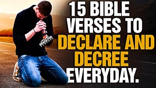 Gods Bible Promises To Decree and Declare Over Your Life [upl. by Areic]