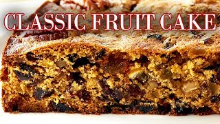 Professional Baker Teaches You How To Make FRUIT CAKE [upl. by Bradley997]