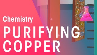 Purifying Copper  Reactions  Chemistry  FuseSchool [upl. by Earahs974]