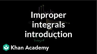 Introduction to improper integrals  AP Calculus BC  Khan Academy [upl. by Eniron]