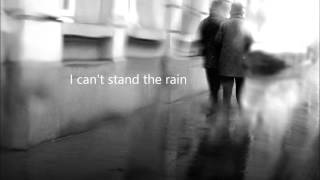 I cant stand the rain  Eruption  Lyrics [upl. by Drofxer]