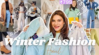 Cheapest  Flipkart Winter Fashion Haul  4080 OFF  Affordable Winter Collection  SALE [upl. by Gerdi]