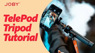 JOBY TelePod Tripod Tutorial [upl. by Eiggep280]