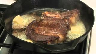 How to Cook a Côte de Bœuf Rib Eye Steak [upl. by Htebasil]