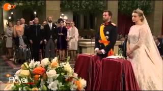 The Royal Wedding of Hereditary Grand Duke Guillaume and Stephanie de Lannoy 2012 [upl. by Oiluarb]