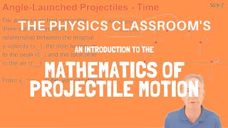 The Mathematics of Projectile Motion [upl. by Chilcote]